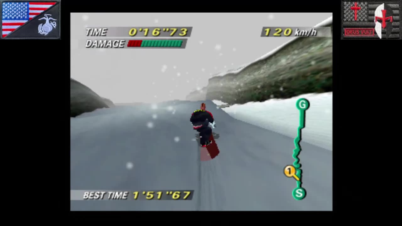 1080° Snowboarding (N64 - 1998) [NA Version of "テン・エイティ: スノーボーディング"]