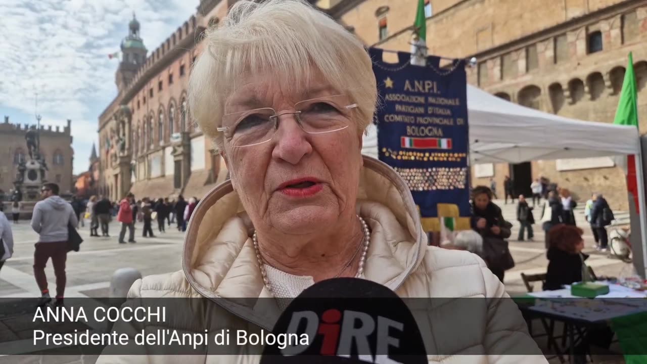 Bologna - BOLOGNA. ANPI IN PIAZZA PER AUMENTO TESSERE: ORA SERVE UNO SCATTO (08.03.25)