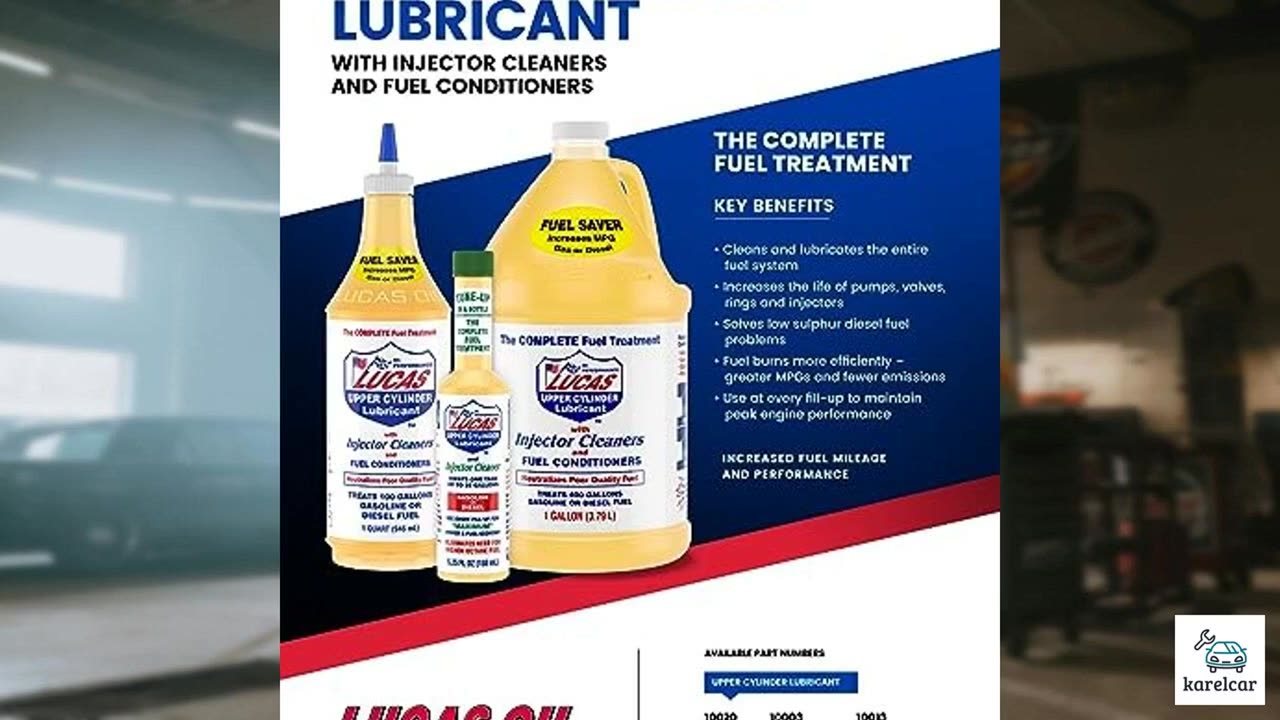 Lucas Oil 10003 Fuel Treatment - 1 Quart