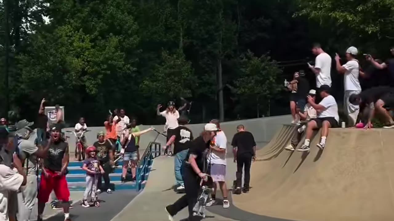 😲🤸 Bro Does a Backflip on Skateboard?! Watch This! | SkateNation