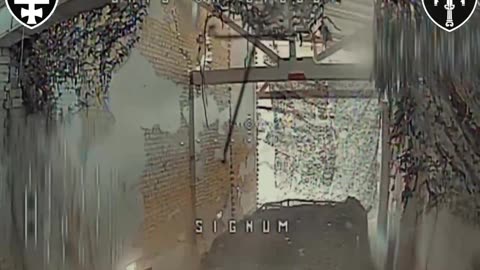 💥 Minus Russian tank cover inside a factory building, - SIGNUM battalion