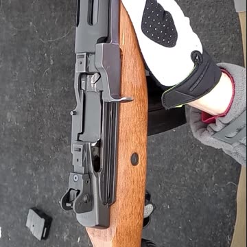 Ruger Mini14, Tech Sights, Ventilated Handguard, and Adjustable Gas Block