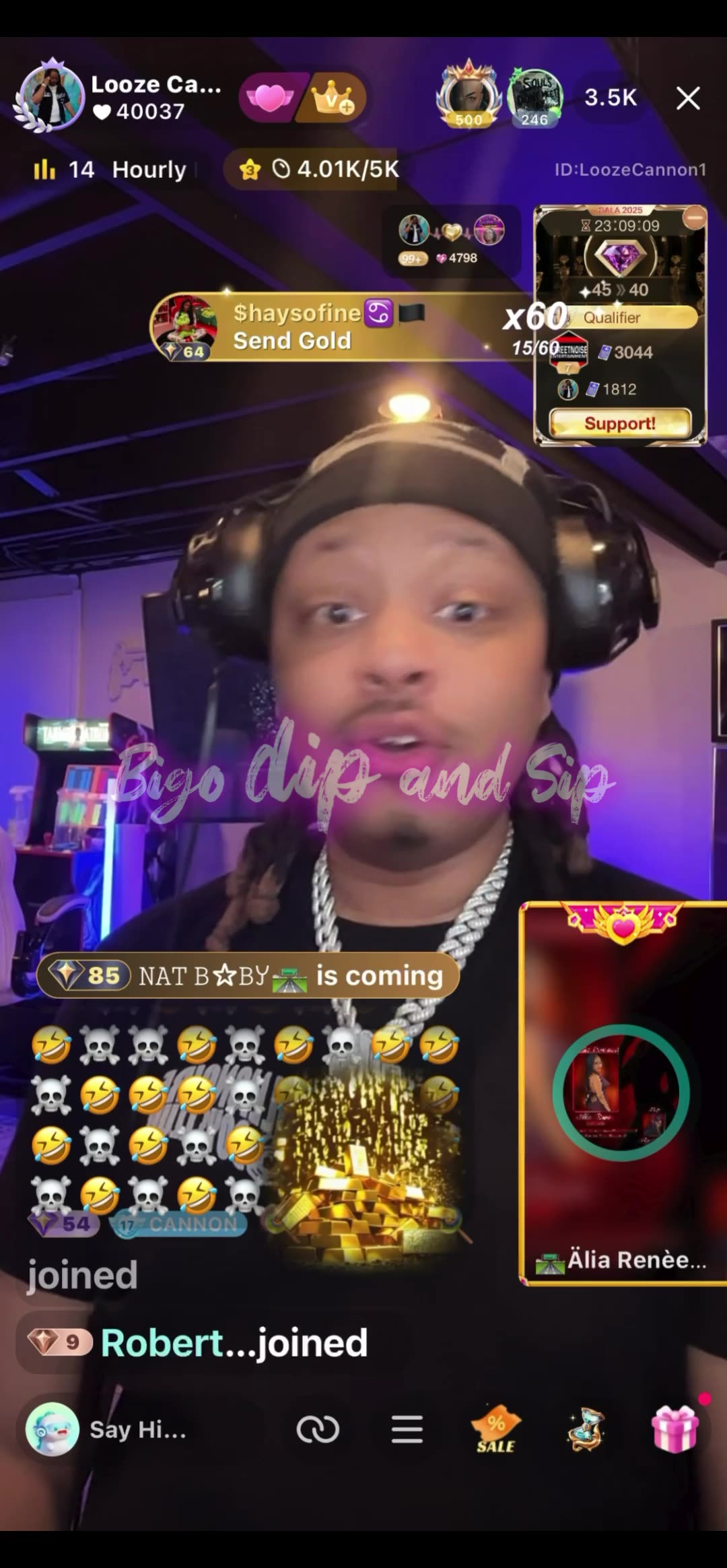 LoozeCannon speaks on possible baby on the way n TKO panel 12/6/25 #bigoclipandsip