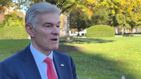 POTUS on the condition of the drug company executive who fainted during a live press conference