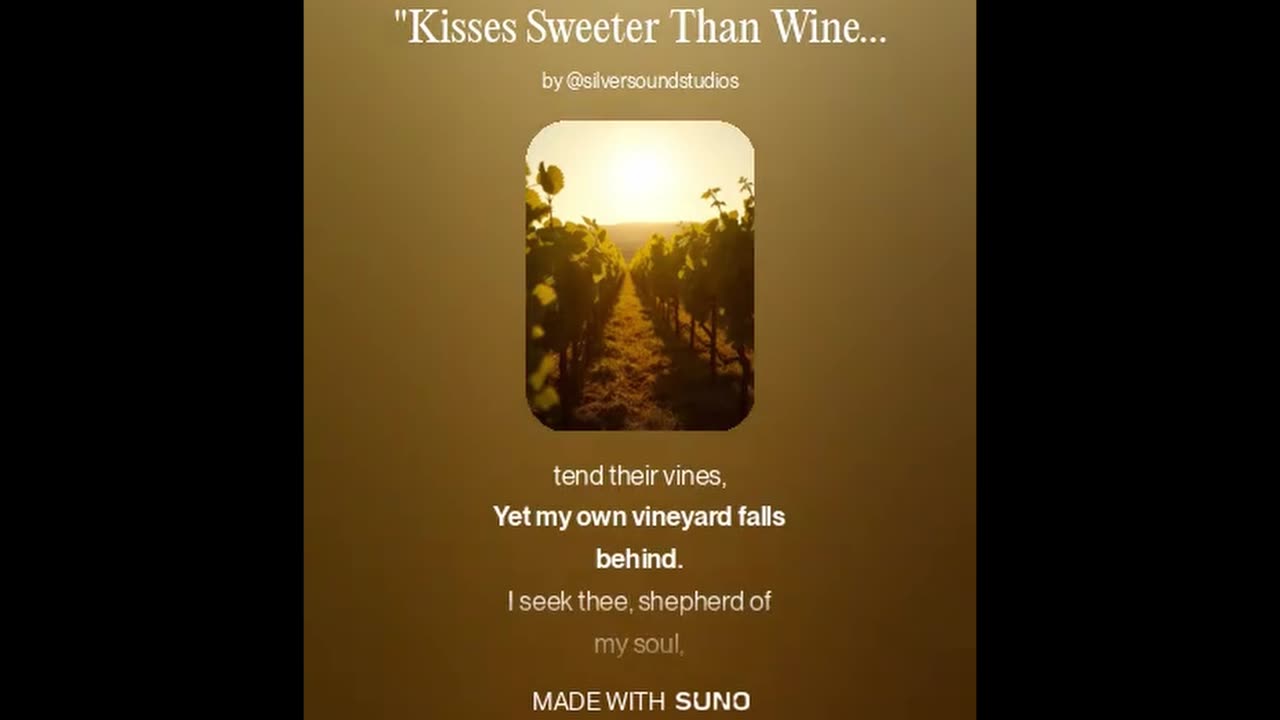Kisses Sweeter then Wine