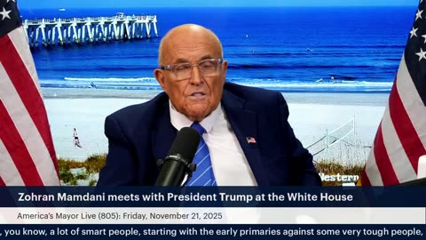 America's Mayor Live (805): Zohran Mamdani meets with President Trump at the White House