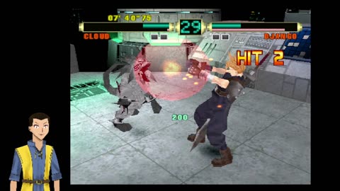 Ergheiz (PS1/RetroArch) Cloud arcaderun!