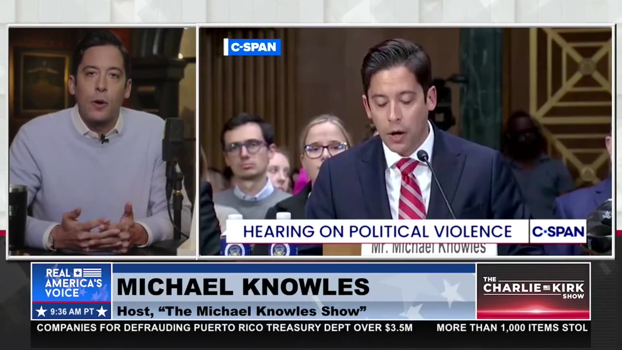 POLITICAL VIOLENCE: ‘THE DEMOCRATS DON’T WANT TO TALK ABOUT IT’