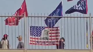 Tons of Trump flags spotted in LA