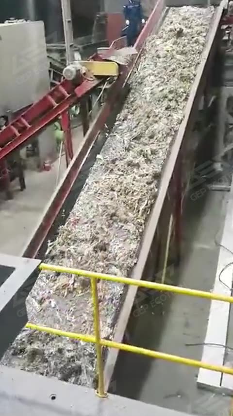 Heavy-Duty Dual Shaft Twisted Rope Shredder: Conquer Tangled Waste Challenges