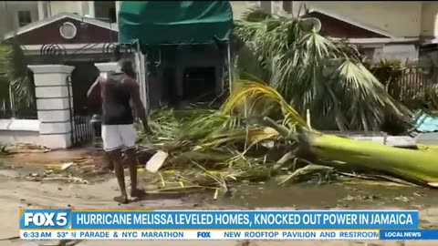 Deadly Hurricane Melissa levels homes, knocks out power in Jamaica