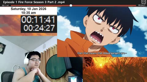 Fire Force Season 3 Part 2 Episode 1 Reaction RDPT