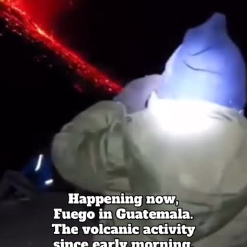 Happening Now Fuego in Guatemala The Volcano Activity Since Early Morning, March 10 🔥😳