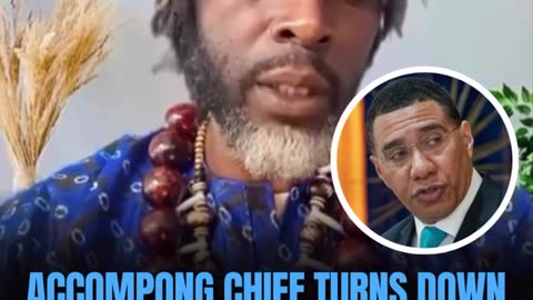 HOLD ONTO YOUR LAND " DO NOT ACCEPT HANDOUTS FROM WEST"