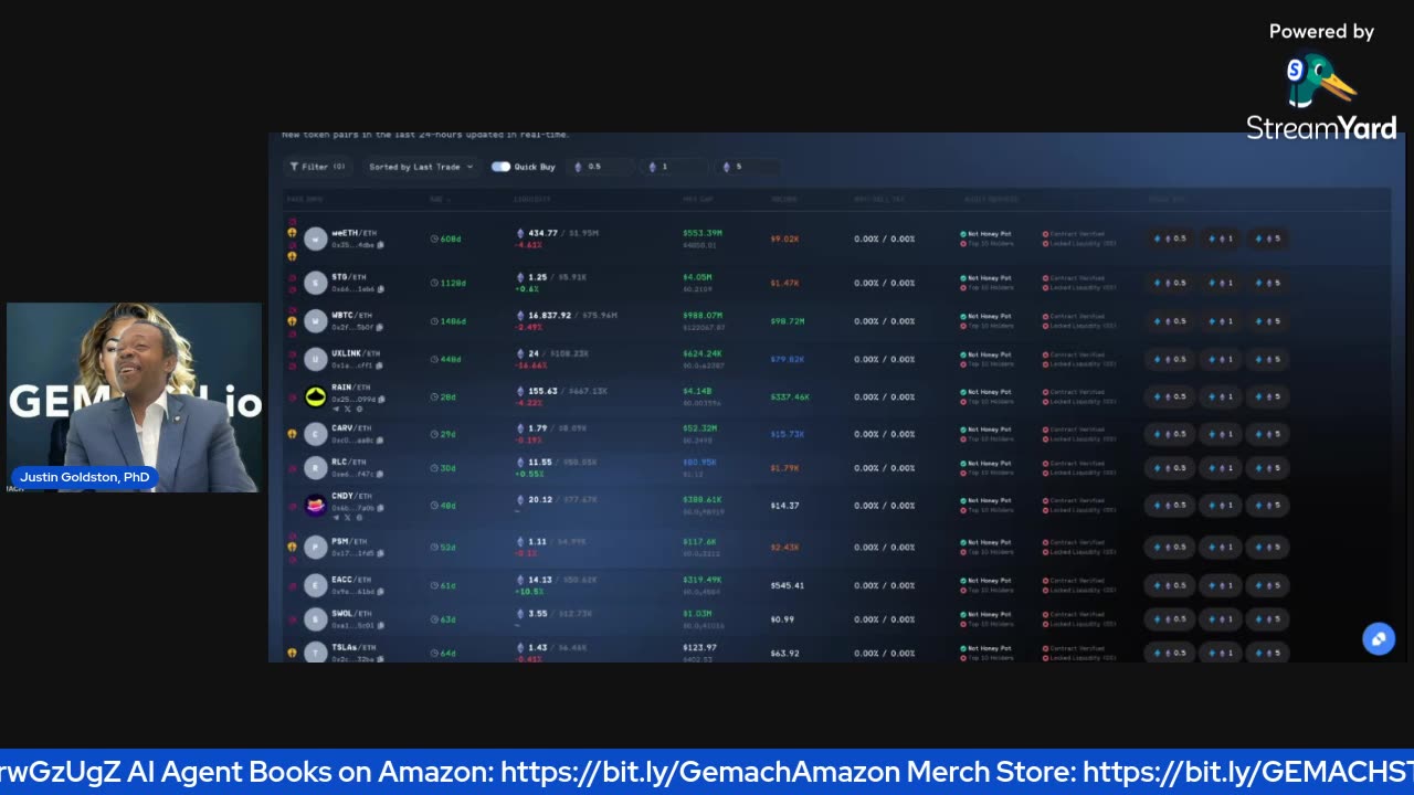 Union Baptist Church Youth Ministry with Dr. Justin Goldston of Gemach DAO