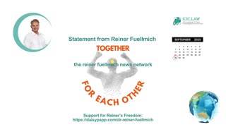 Dr. Reiner Fullmich Statement - September 30 2025