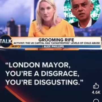 London mayor, you are disgrace, you are disgusting