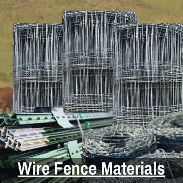 Wire Fence Materials for Livestock
