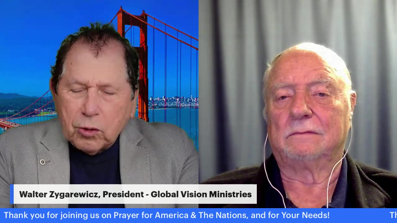 Prayer for America and the Nations with Walter and Nina Zygarewicz