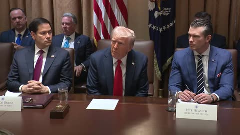 President Trump Hosts First Cabinet Meeting, Feb. 26, 2025