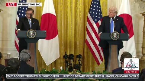 WATCH| President Trump Meets With Japanese Prime Minister Ishiba - 2/7/2025