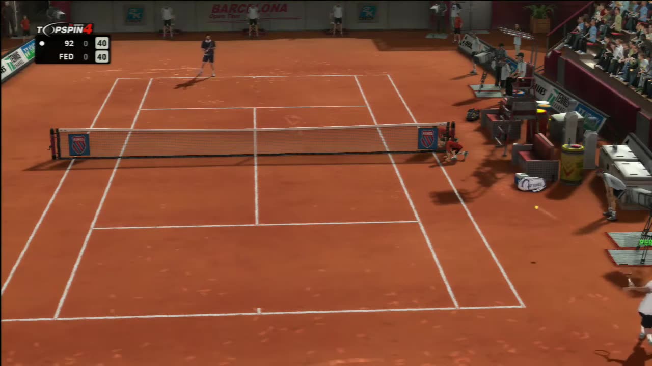 Top Spin 2K25 Three Match Points Saved To Win Incredibly Close Match With 56 Rank Player World Tour