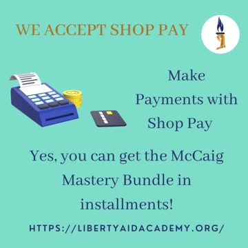 We accept Shop Pay