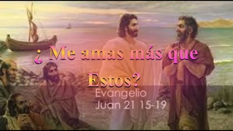 "¿Me Amas mas que estos ? " _Juan 20 : 15 al 19_ Devocional .