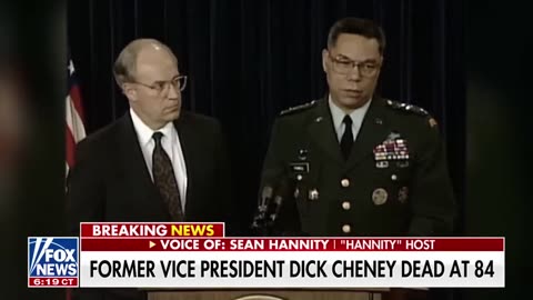 ‘He bled keeping America free’: Hannity honors Dick Cheney