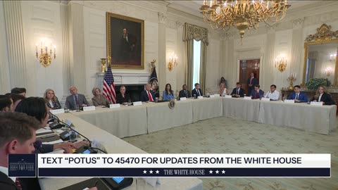 President Trump Participates in a Roundtable on ANTIFA
