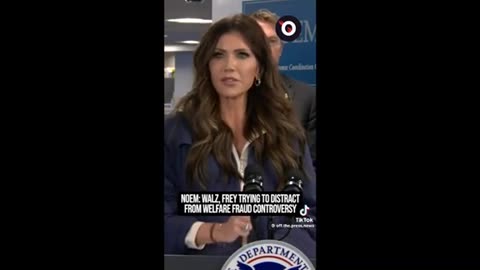 Noem on riots as a distraction ..