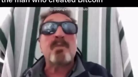 John McAfee reveals the IDENTITY of the man who created BITCOIN