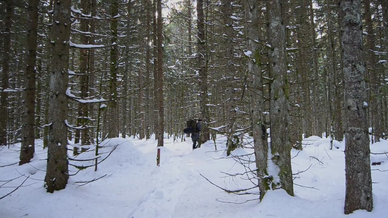 Winter Bushcraft Camp - 4 Days Off Grid [Full Documentary] - Reloaded from Bushcraft Bear🐻