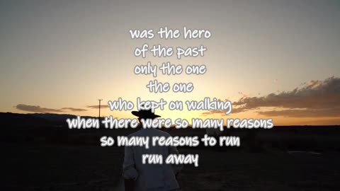 Walk Don't Run (Lyric Video)