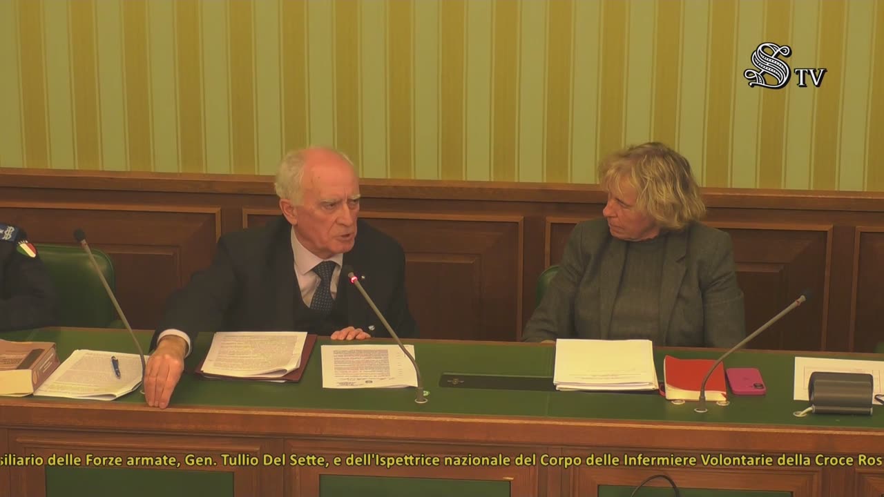Roma - Revisione disciplina Corpo militare volontario e Corpo infermiere... (28.01.25)