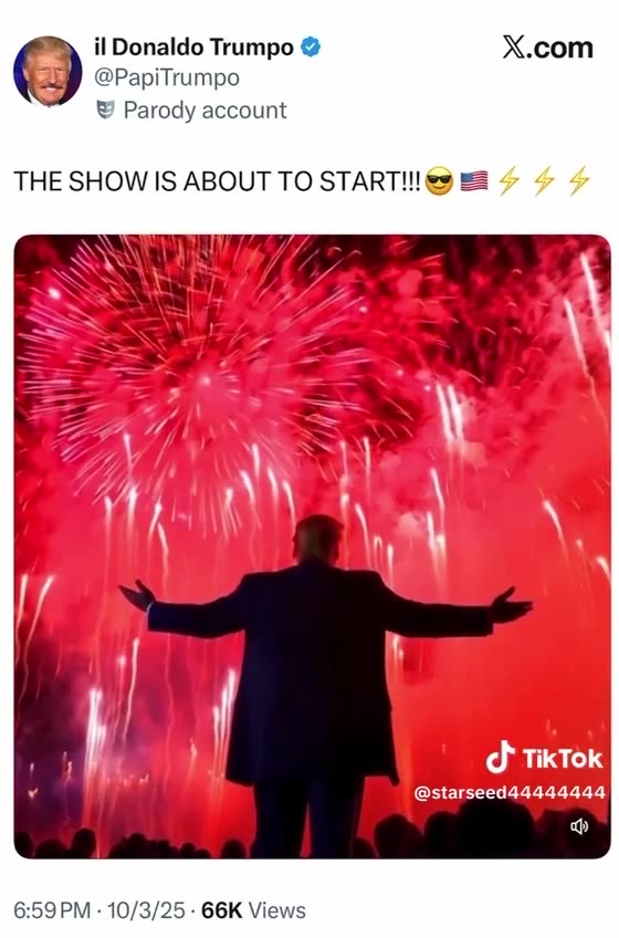 Donaldo Trumpo - The Show Is About To Start!!!!