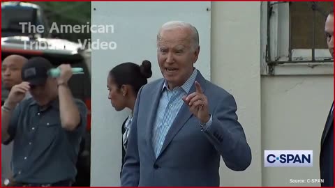 WATCH: Hunter Beckons Biden to the Car as He Struggles to Answer Question