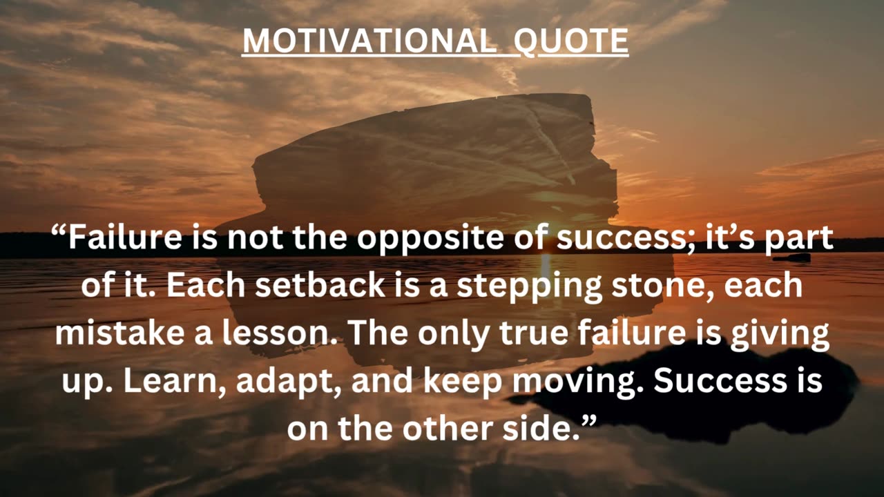 MOTIVATIONAL QUOTE