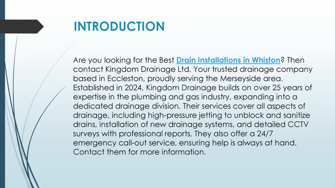 Best Drain Installations in Whiston