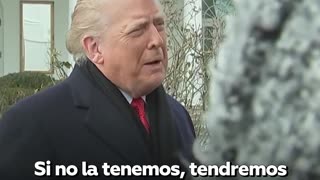 Preguntan a Trump si EE.UU. se retirará de la OTAN si no lo ayuda con Groenlandia y responde esto