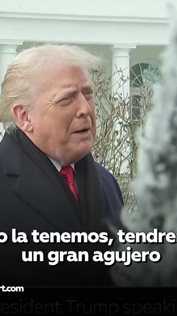 Preguntan a Trump si EE.UU. se retirará de la OTAN si no lo ayuda con Groenlandia y responde esto