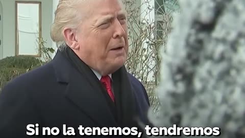 Preguntan a Trump si EE.UU. se retirará de la OTAN si no lo ayuda con Groenlandia y responde esto