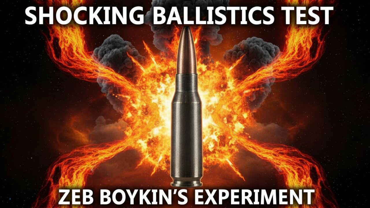 Zeb Boykin's SHOCKING Ballistics Experiment Results