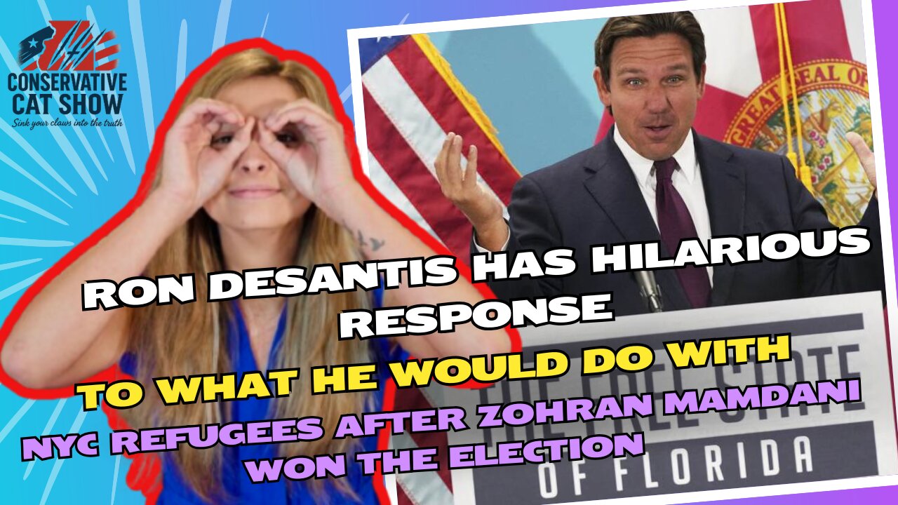 Ron DeSantis Has Hilarious Response to What He Would Do With NYC Refugees After Mamdani wins