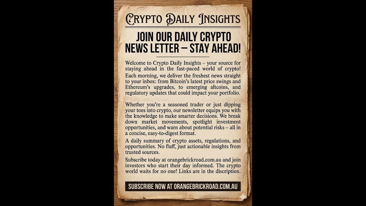 Join our Daily Crypto News Letter.