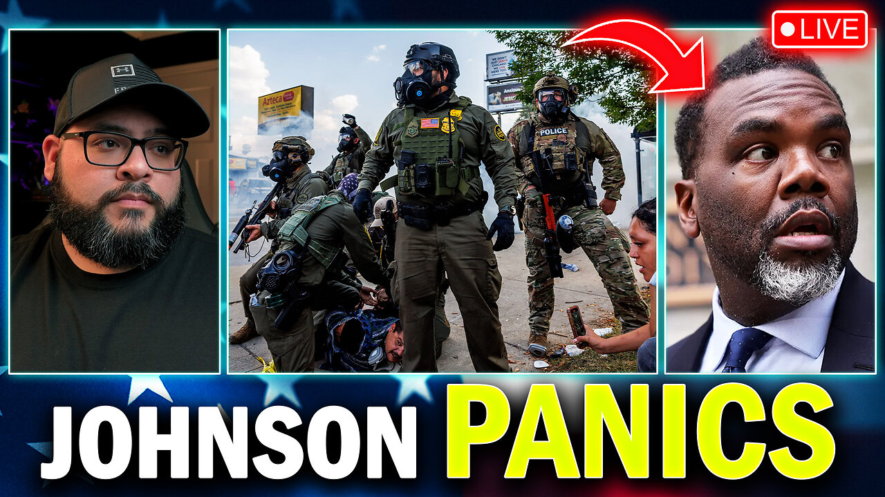 Brandon Johnson PANICS As ICE RETURNS To Chicago To Ramp Up Operation Midway Blitz