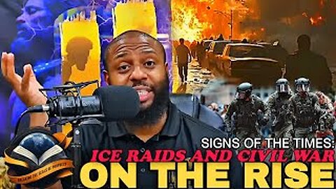 SIGNS OF THE TIMES: ICE RAIDS AND CIVIL WAR ON THE RISE #VIRAL #TRENDING #REACTION