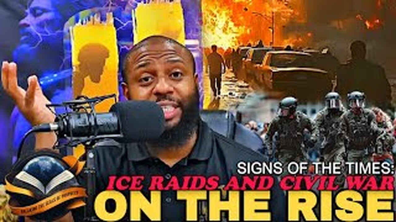 SIGNS OF THE TIMES: ICE RAIDS AND CIVIL WAR ON THE RISE #VIRAL #TRENDING #REACTION