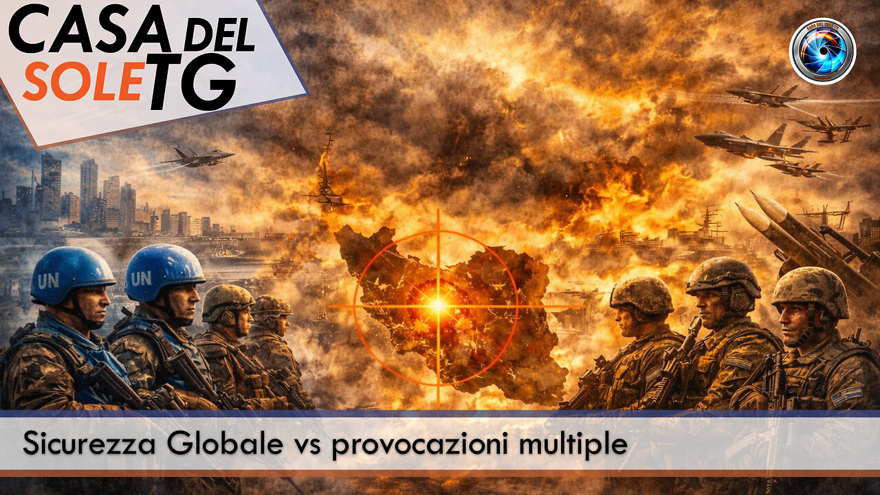 CasaDelSoleTG - 16.01.26 - Sicurezza Globale vs provocazioni multiple