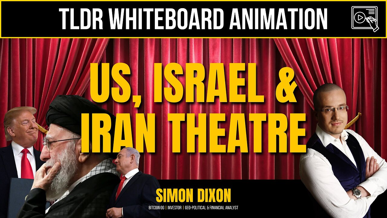 🇮🇷🇮🇱🇺🇸The Play-by-Play Theatre of the Iran, Israel & US War | TLDR Whiteboard Explainer
